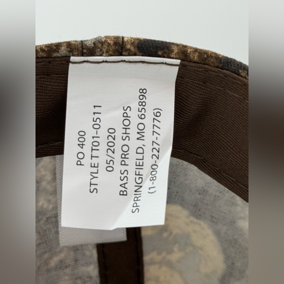 Cabela's Dale Jr True Timber Brown Leaves Camo Adjustable Ball Cap, (OSFM) - Picture 12 of 12